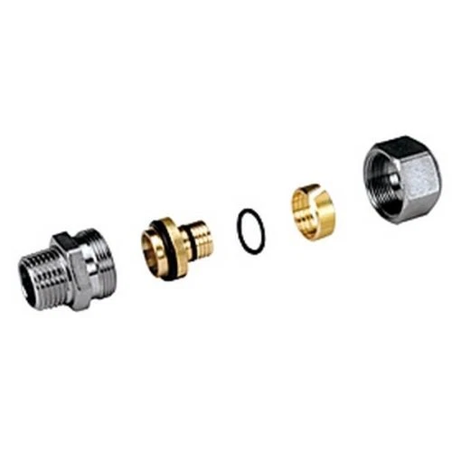 GIACOMINI R187M RACCORDO DIRITTO FILETTATO MASCHIO 1" x (26 x 3) R187MX115