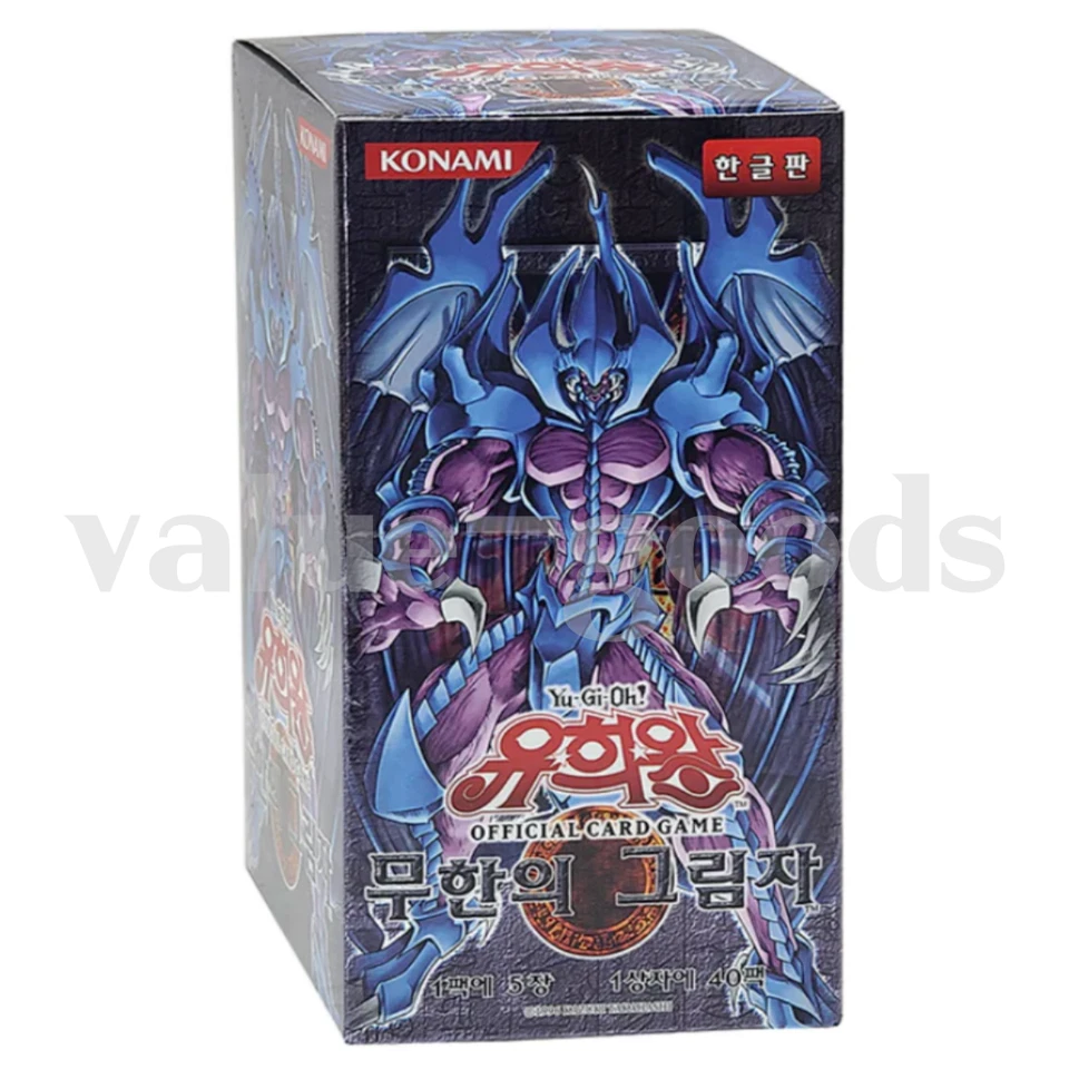 Yugioh Cards Shadow Of Infinity Booster Box SOI-KR Korean Ver.