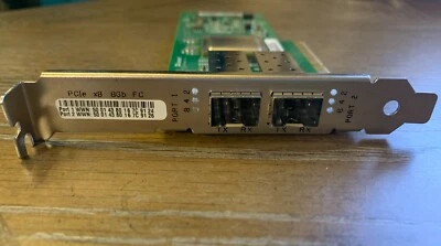 Adaptador QLOGIC / HP 2 puertos PCIe x8 Full Ht 8 Gb FC QLE2562-HP AJ764-63002 Foto 1 de 3