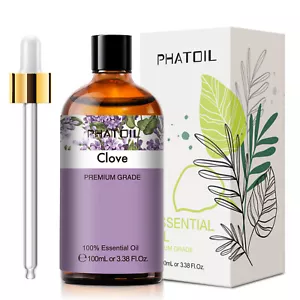 100ml Clove Essential Oil-100% Pure and Natural -Therapeutic Grade Oil Diffuser - Picture 1 of 11