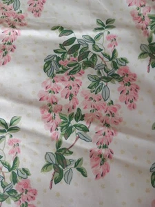 Laura Ashley Wisteria Chintz Reclaimed Curtain Fabric 118x103cm - Picture 1 of 7