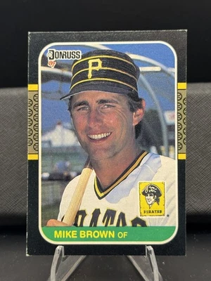 1987 Donruss #168 Mike Brown - Image 1 of 2