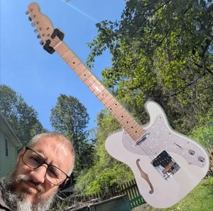 Thinline Tele Style E-Gitarre - Neu - Fühlt sich schön an - Rock on - Ahorn Hals - Bild 1 von 17