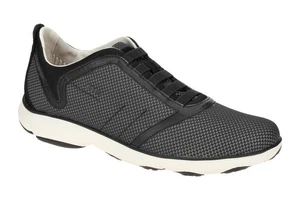 Zapatos Geox NEBULA negros zapatos para hombre zapatillas cómodas U04D7F 0007T C9999 NUEVO - Imagen 1 de 8