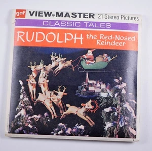 View-Master Rudolph the Red Nosed Reindeer - 3 reel packet B870 - Picture 1 of 4
