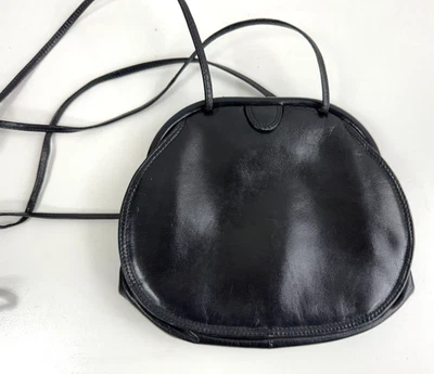 Bolsa de ombro vintage BOTTEGA VENETA azul marinho armação de couro - Imagem 1 de 4