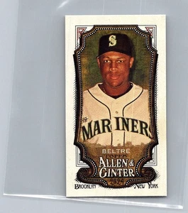 2024 Topps Allen & Ginter Mini A&G Back Adrian Beltre #178 Mariners HOF - Picture 1 of 2