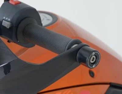 Embouts de guidon R&G RACING noir - Photo 1/2