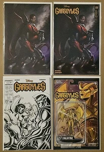 Lot of 4 Disney Gargoyles 9 Dynamite Cover B F Incentive L FOC Incentive R - Picture 1 of 9
