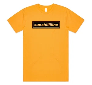 Sunshiiiiiine Sunshine T-shirt Top 2025 UK Music Tour 90's Gallagher Britpop - Picture 1 of 9