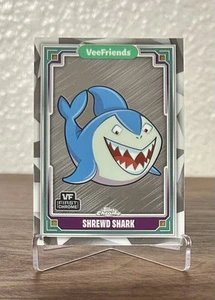 2025 Topps Chrome - VeeFriends First - Shrewd Shark #67 - Picture 1 of 2