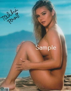 Tahlia Paris original signed Autogramm 8x10 Foto COA BAS A - Bild 1 von 1
