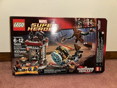 LEGO MARVEL SUPER HEROES KNOWHERE ESCAPE MISSION 76020 Completo retirado Foto 1 de 4