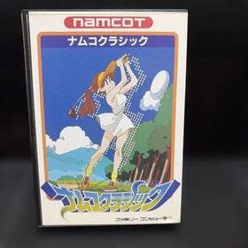 Namco Classic Famicom Golf Game Namcot Japan Import