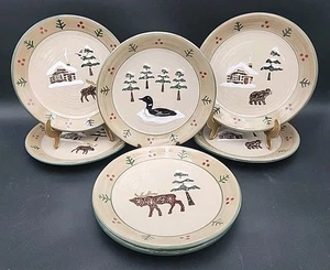 Lodge by Sonoma Home Set of 7 Salad Plates Excellent Condition - Picture 1 of 17