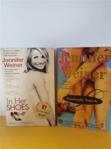 2 Jennifer Weiner Books GOODNIGHT NOBODY IN HER SHOES Diaz Macliane Collette PB - Bild 1 von 1