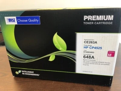 Tóner magenta MSE para impresoras HP LaserJet CP4025,4525 y CM4540 CE263a (HP 648A) Foto 1 de 2