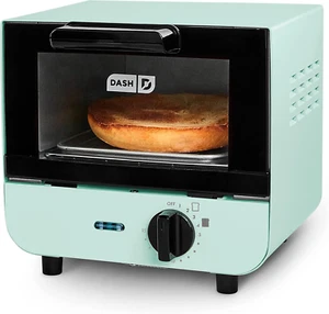 Mini horno tostador para pan, bagels, galletas y pizza - Imagen 1 de 12