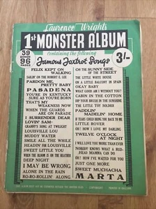 1st MONSTER ALBUM Lawrence Wright, 39 Songs, music score songbook - Picture 1 of 3