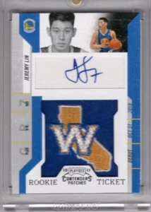 2010-11 Panini Playoff Contenders Rookie Ticket - Jeremy Lin - Picture 1 of 3