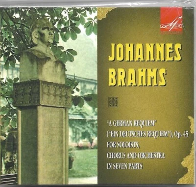 Brahms A German Requiem Russian CD in Digipak Dmitry Kitayenko - Image 1 of 2