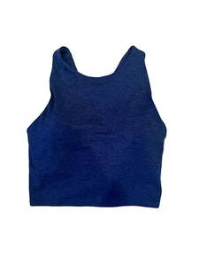 NEW Athlux Women’s Sports Longline Bra Tank Royal Blue Size M - Picture 1 of 3