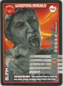 Doctor Who Monster Invasion - "Weeping Angels" Ultra Rare Karte #056 - Bild 1 von 1