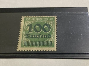 Deutsches Reich 400 Mark Stempelaufdruck 100 Tausend - Bild 1 von 7