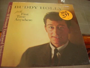 BUDDY HOLLY for the first time anywhere SEALED lp on MCA 1983 - Picture 1 of 2