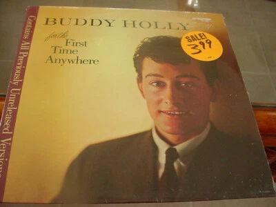 BUDDY HOLLY for the first time anywhere SEALED lp on MCA 1983 - Image 1 of 2