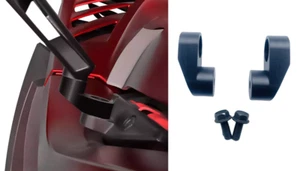 Adjustable Side View Mirror Riser Kit (Black) for Polaris Slingshot 2015 - 2024 - Picture 1 of 10