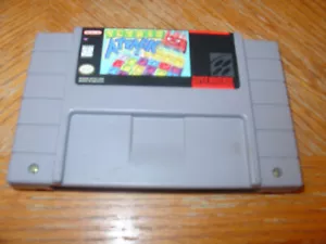 Tetris Attack (Nintendo SNES, 1996) Tested Authentic Fast Ship - Picture 1 of 3