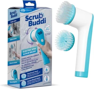JML Electric Cleaning Brush Scrubber - Rechargeable, Cordless, 2 Head - Picture 1 of 9