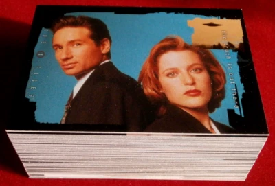 X-FILES - SEASON 4 and 5 - Complete VINTAGE Base Set (90 cards) - Inkworks 2001 - Image 1 of 4