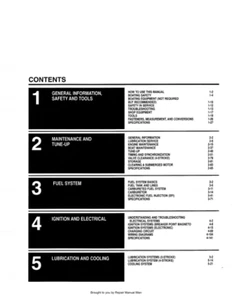 Manual de servicio Johnson Evinrude 1,25-70 HP | 1990-2001 | CD O USB - Imagen 1 de 8