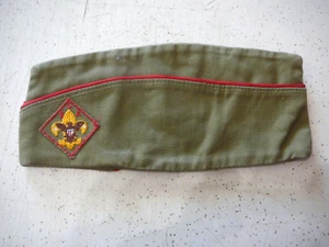 Official BSA Boy Scouts of America Garrison Cap Hat Green Small 6-3/8 to 6-5/8 - Picture 1 of 3