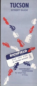 1963 Richfield Road Map: Tucson NOS - Picture 1 of 1