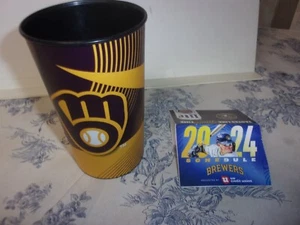Posten Promo MLB Milwaukee Brewers 2024 Spielplan & Becher Tasse - Bild 1 von 6