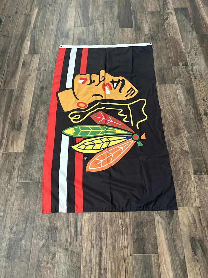 Bandeira/bandeira Chicago Blackhawks - Imagem 1 de 1