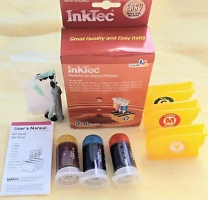 Colour Refill Kit Canon CLI-526 used in Pixma iP4800 / iP4810 / iP4820 / iP4840 - Picture 1 of 3