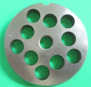 Picadora de carne #12 x 1/2" S/S Biro Hobart Plato Envío a EE. UU. - Imagen 1 de 2