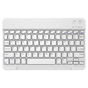 For Laptops PC Computers Wireless Bluetooth Keyboard w/Charging Cable 10 inch - Picture 1 of 30