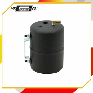 Bote de vacío Mr. Gasket 3701 acero negro 5 pulgadas en diámetro y 6 3/4 pulgadas. Alto - Imagen 1 de 6