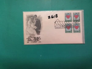 U. S.Stamp FDC- 2618 - Love - ArtCraft cachet- comb. shipping - Picture 1 of 1