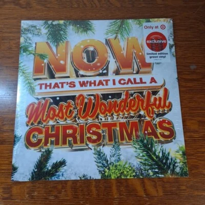 NOW That's What I Call A Most Wonderful Christmas [Exclusive Green Vinyl LP] - Image 1 of 2