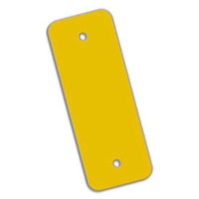 STREET SIGN USA 3" x 8" Yellow Reflective Delineator Marker Amber 3M Reflective