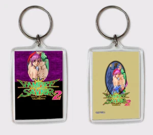 VAMPIRE SAVIOR 2 ARCADE LLAVERO KEYRING - Picture 1 of 1