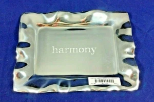 BEATRIZ BALL Aluminum Alloy Vento Rectangular Petit Tray 7392 Engraved harmony - Picture 1 of 6