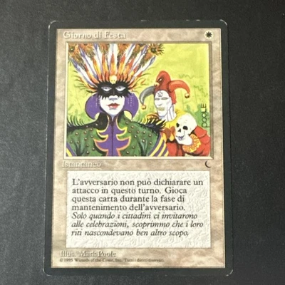 Festival Italian The Dark Ex Condition see front and back pics MTG 1995  - Image 1 of 2