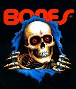 BONES SKATEBOARD RAT ROD HOT ROD BIKER MOTORCYCLE RAT FINK TOOLS GUNS STICKER - Bild 1 von 1